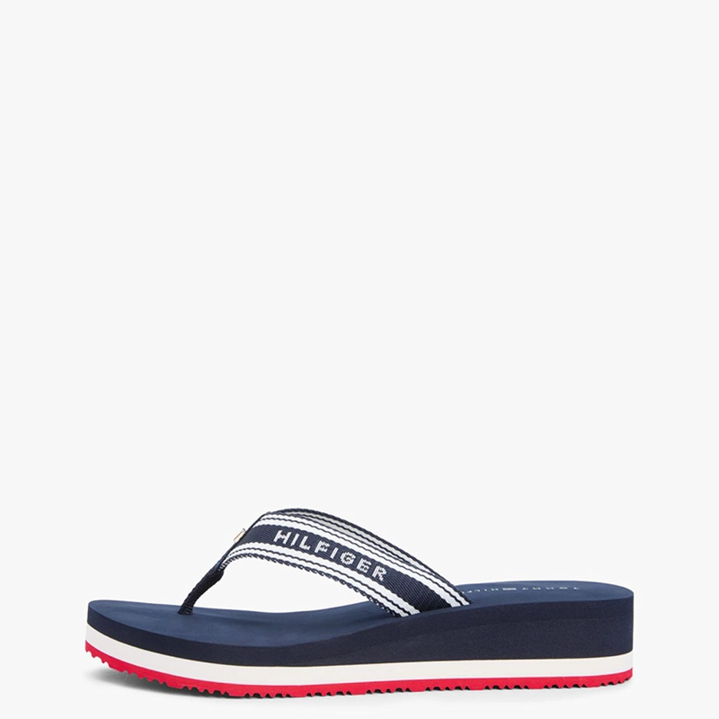 SANDALIAS MUJER TOMMY HILFIGER AZUL FW0FW091950GY  - 2