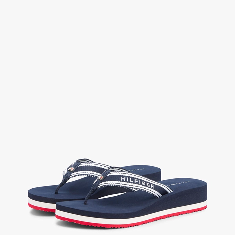 SANDALIAS MUJER TOMMY HILFIGER AZUL FW0FW091950GY  - 3
