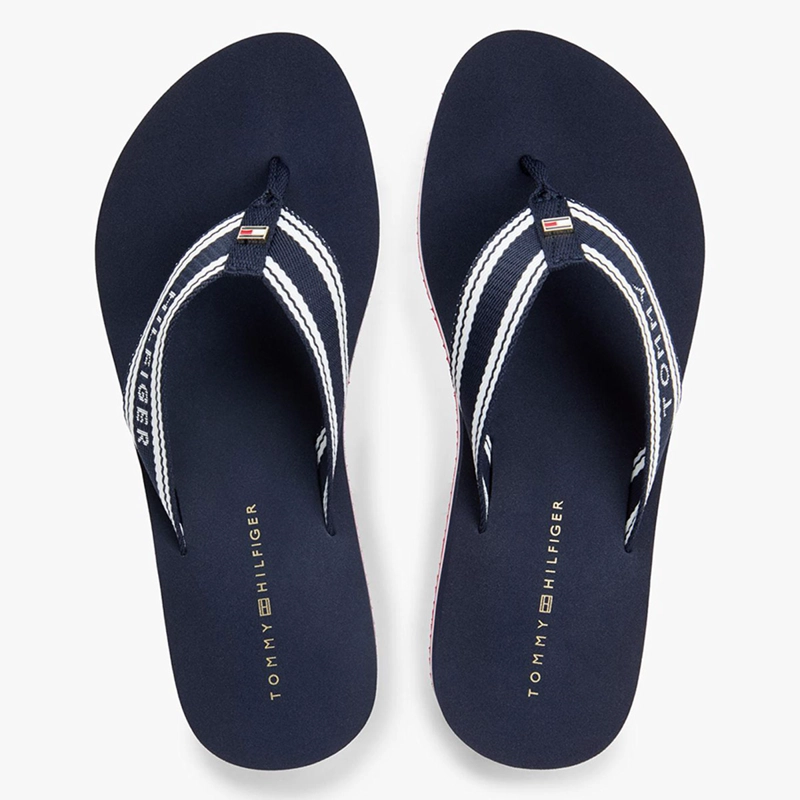 SANDALIAS MUJER TOMMY HILFIGER AZUL FW0FW091950GY  - 5