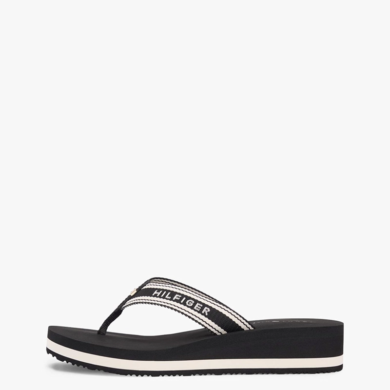 SANDALIAS MUJER TOMMY HILFIGER NEGRO FW0FW09195BDS  - 2