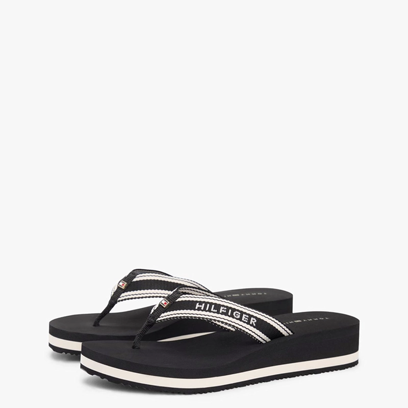 SANDALIAS MUJER TOMMY HILFIGER NEGRO FW0FW09195BDS  - 3