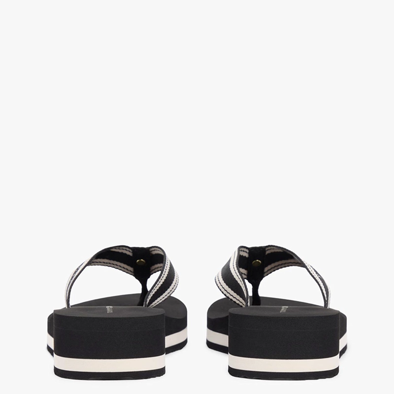SANDALIAS MUJER TOMMY HILFIGER NEGRO FW0FW09195BDS  - 4