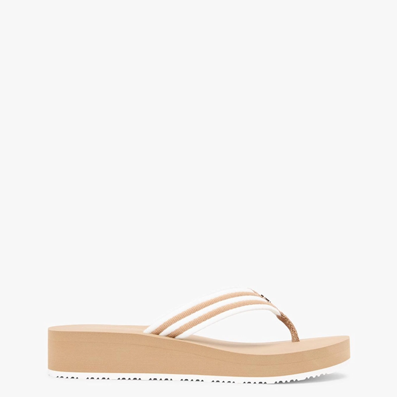 SANDALIAS MUJER TOMMY HILFIGER CAQUI FW0FW09196RBC
