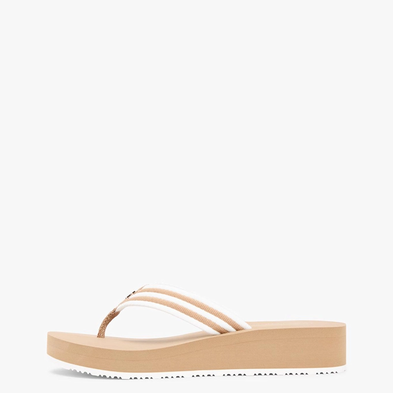 SANDALIAS MUJER TOMMY HILFIGER CAQUI FW0FW09196RBC  - 2