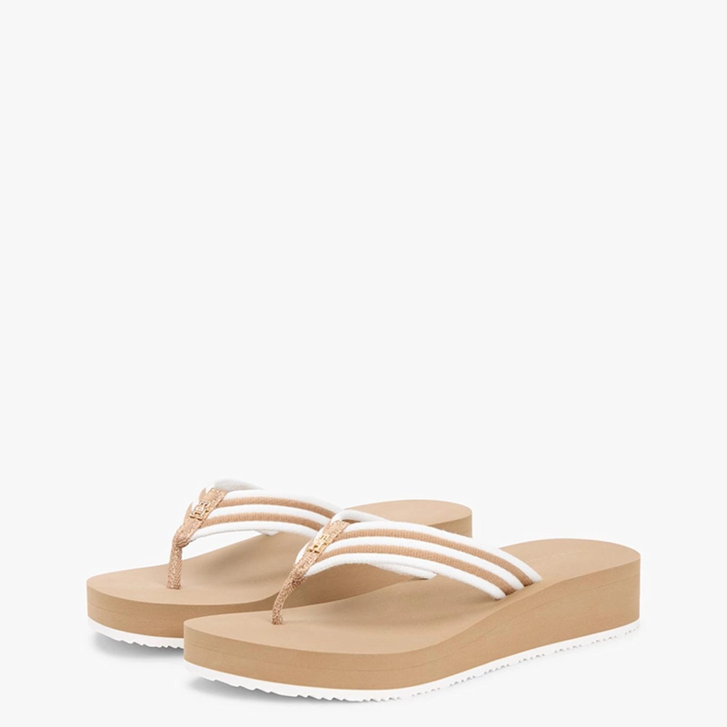 SANDALIAS MUJER TOMMY HILFIGER CAQUI FW0FW09196RBC  - 3