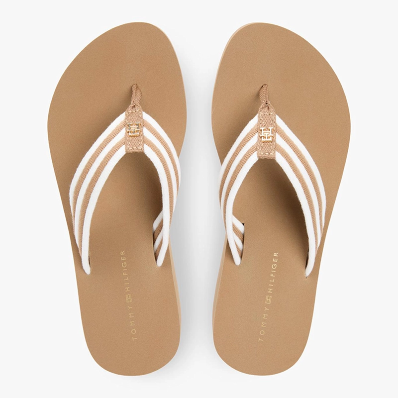 SANDALIAS MUJER TOMMY HILFIGER CAQUI FW0FW09196RBC  - 5