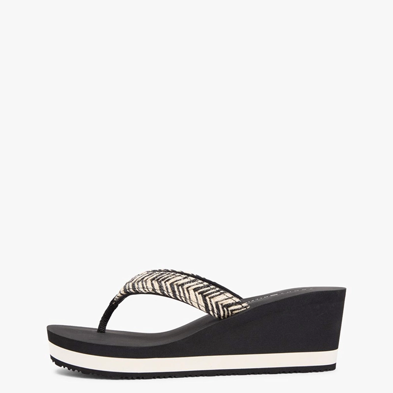 SANDALIAS MUJER TOMMY HILFIGER NEGRO FW0FW09197BDS  - 2