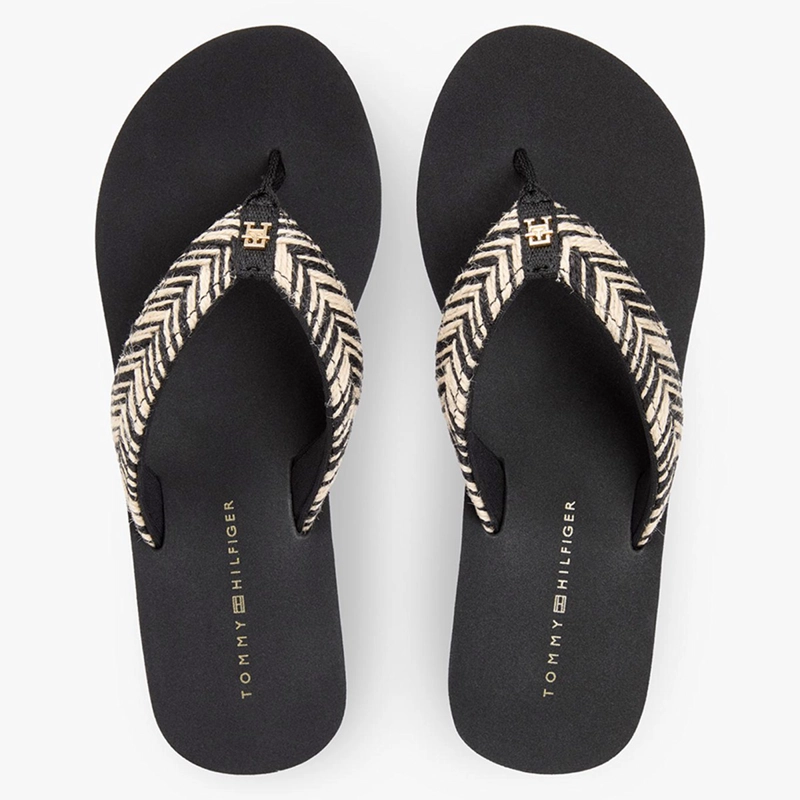 SANDALIAS MUJER TOMMY HILFIGER NEGRO FW0FW09197BDS  - 5