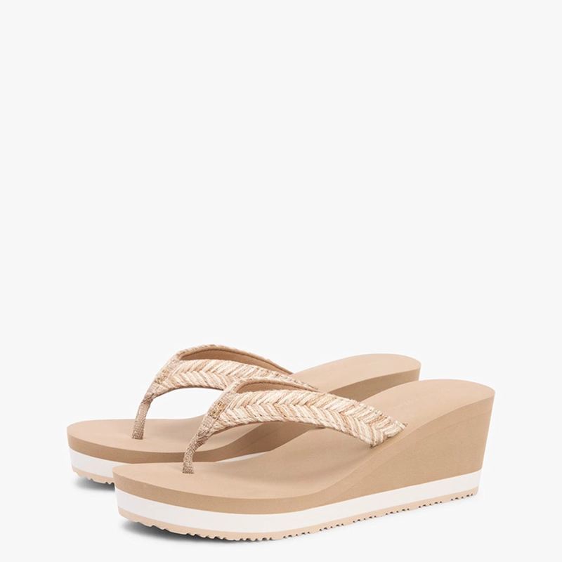 SANDALIAS MUJER TOMMY HILFIGER CAQUI FW0FW09197RBC  - 3