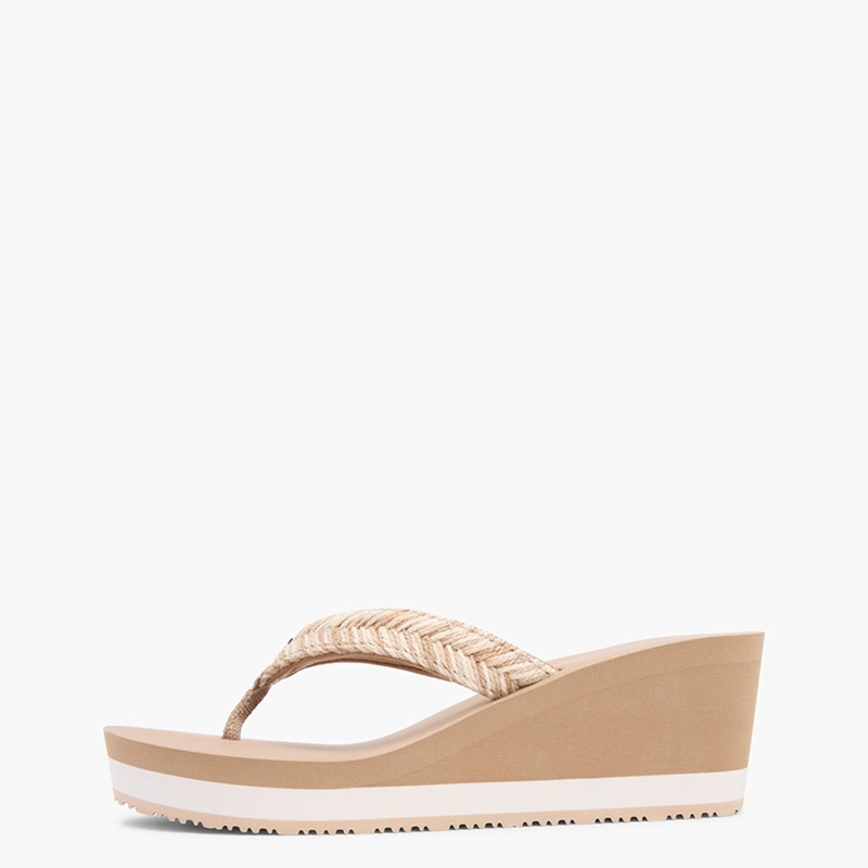 SANDALIAS MUJER TOMMY HILFIGER CAQUI FW0FW09197RBC  - 2