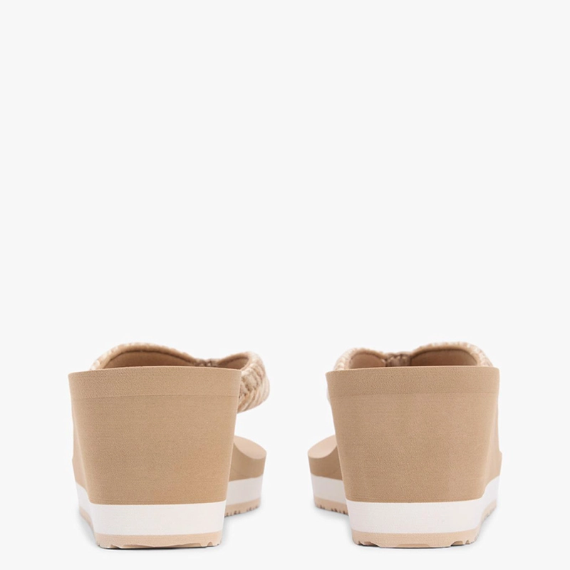 SANDALIAS MUJER TOMMY HILFIGER CAQUI FW0FW09197RBC  - 4