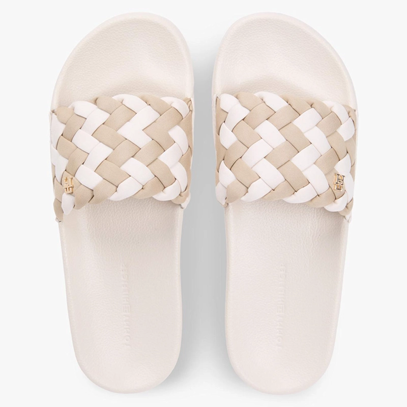 SANDALIAS MUJER TOMMY HILFIGER BEIGE FW0FW092030F4  - 5