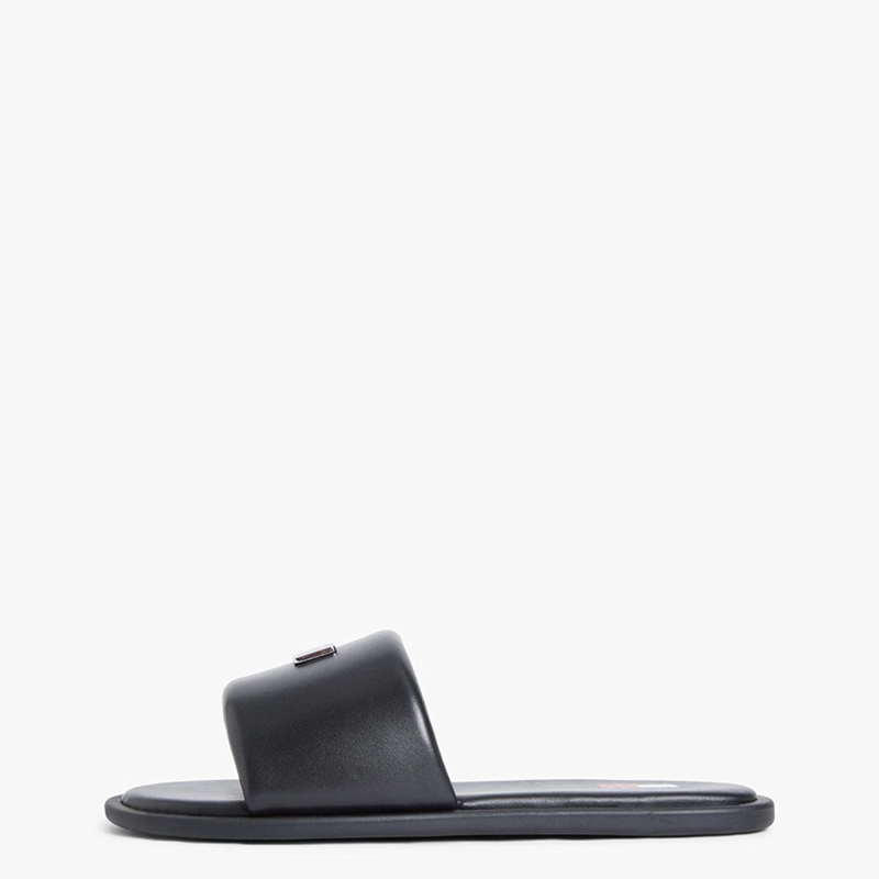 SANDALIAS MUJER TOMMY HILFIGER NEGRO EN0EN02950BDS CUERO - 2
