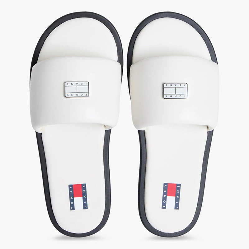 SANDALIAS MUJER TOMMY HILFIGER BLANCO EN0EN02950YBI CUERO - 5