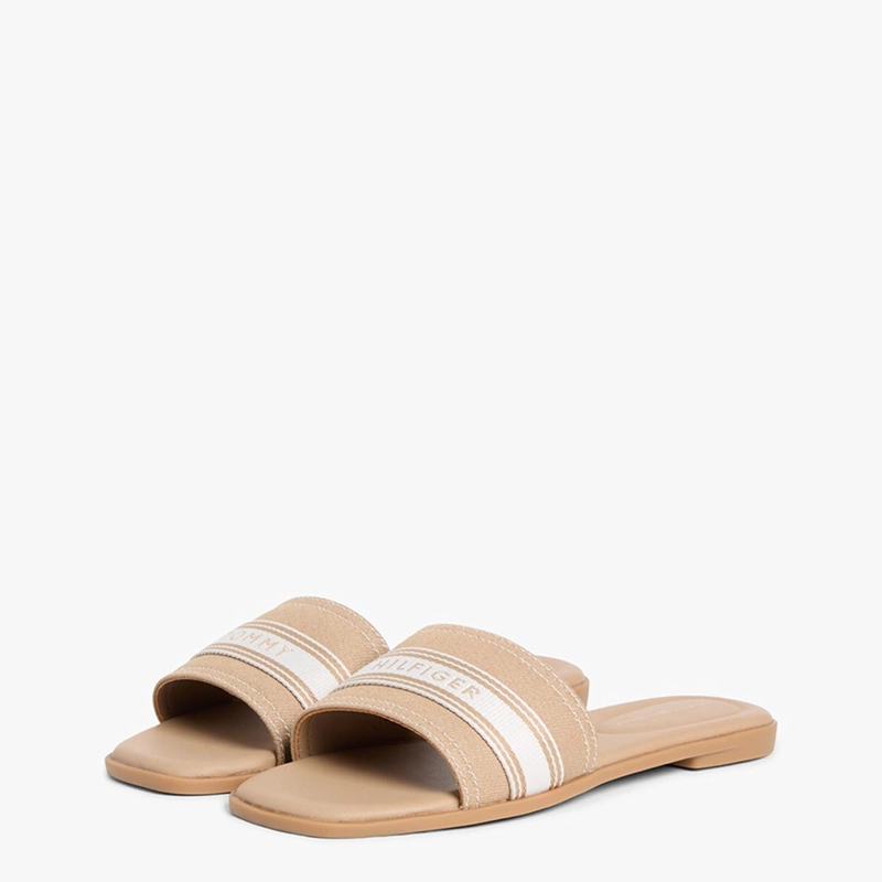 SANDALIAS MUJER TOMMY HILFIGER CAQUI FW0FW09217RBC  - 3