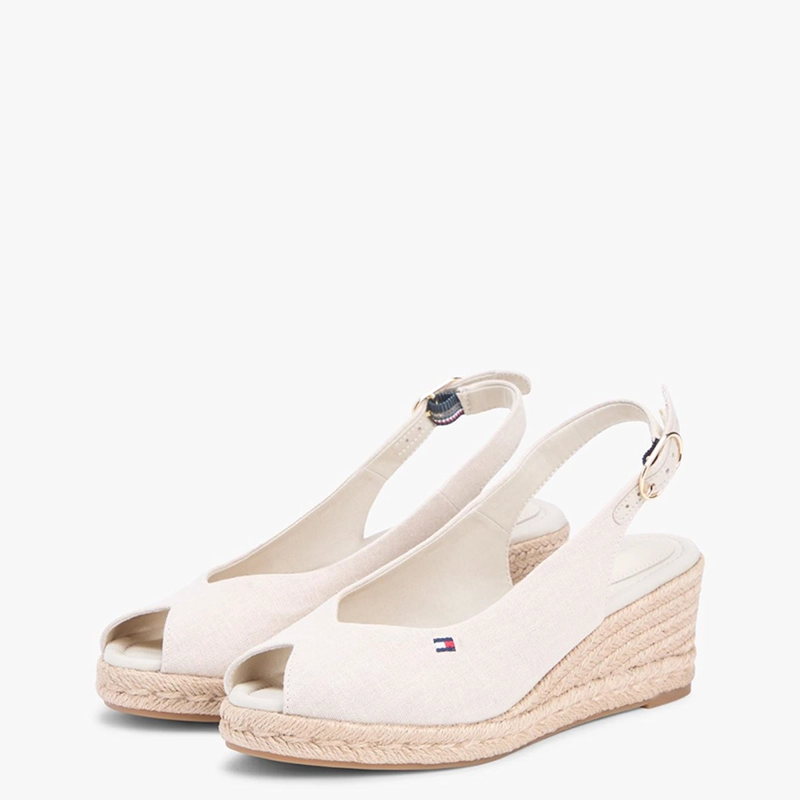 SANDALIAS MUJER TOMMY HILFIGER BEIGE FW0FW09228ACI  - 3