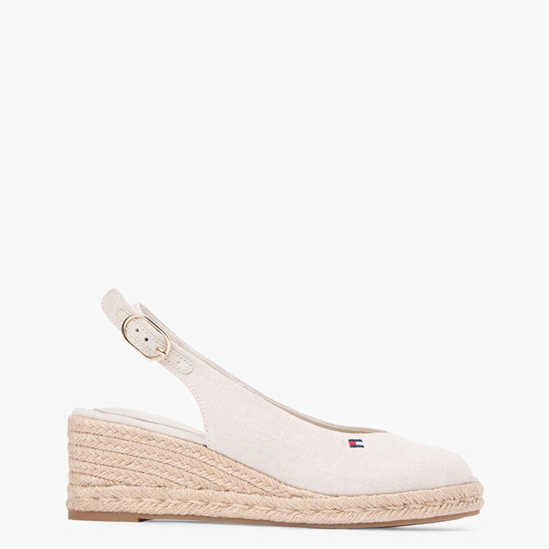 SANDALIAS MUJER TOMMY HILFIGER BEIGE FW0FW09228ACI  - 1