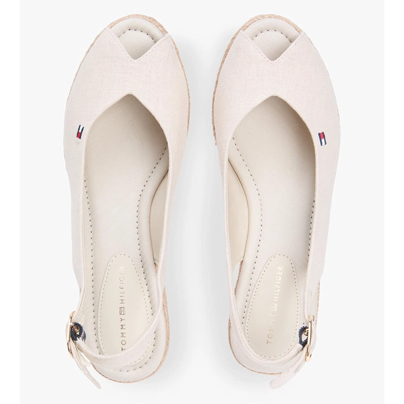 SANDALIAS MUJER TOMMY HILFIGER BEIGE FW0FW09228ACI  - 5