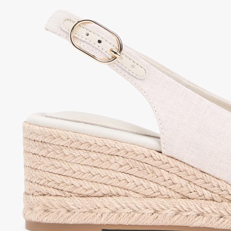 SANDALIAS MUJER TOMMY HILFIGER BEIGE FW0FW09228ACI  - 7