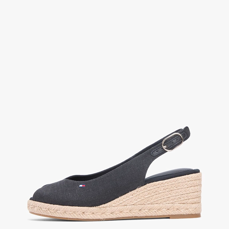 SANDALIAS MUJER TOMMY HILFIGER NEGRO FW0FW09228BDS  - 2