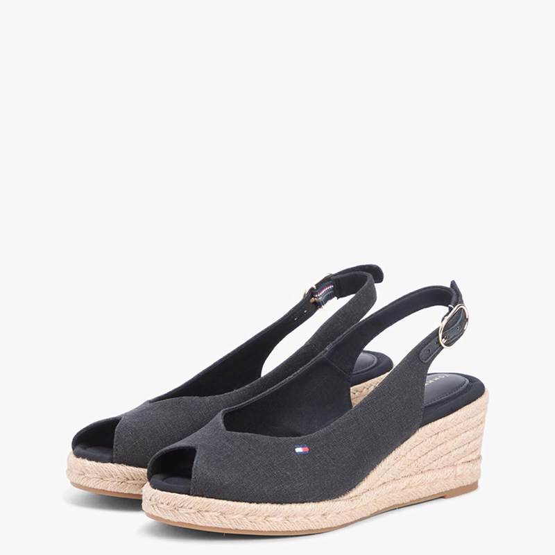 SANDALIAS MUJER TOMMY HILFIGER NEGRO FW0FW09228BDS  - 3