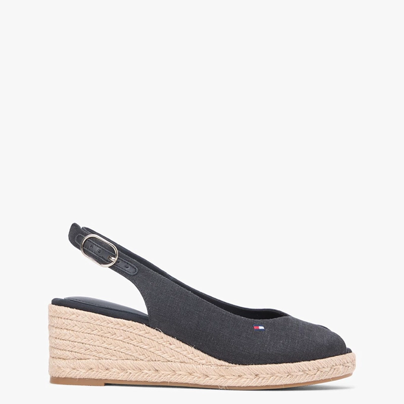 SANDALIAS MUJER TOMMY HILFIGER NEGRO FW0FW09228BDS