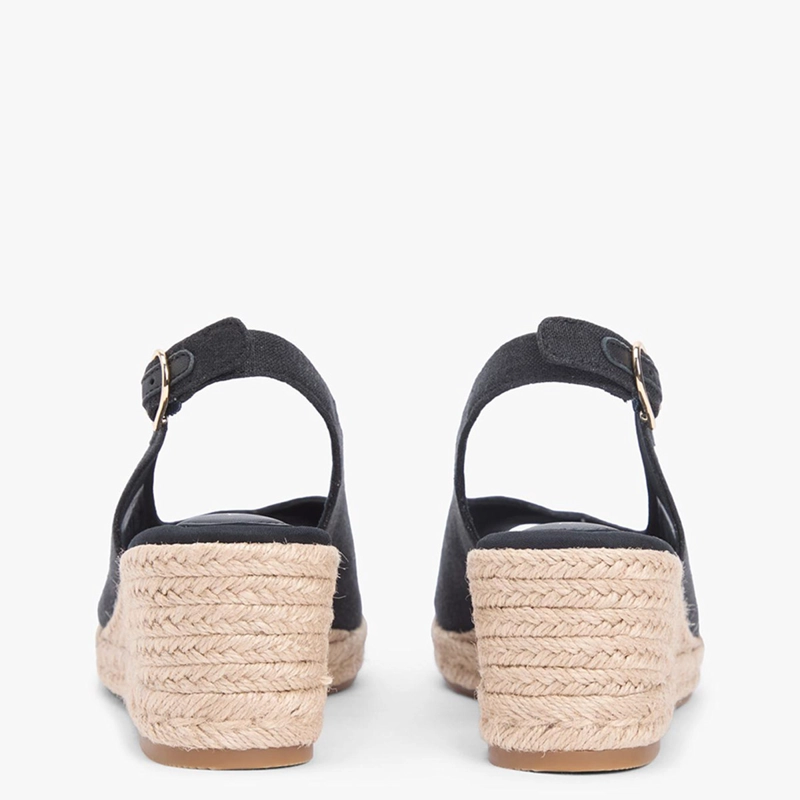 SANDALIAS MUJER TOMMY HILFIGER NEGRO FW0FW09228BDS  - 4