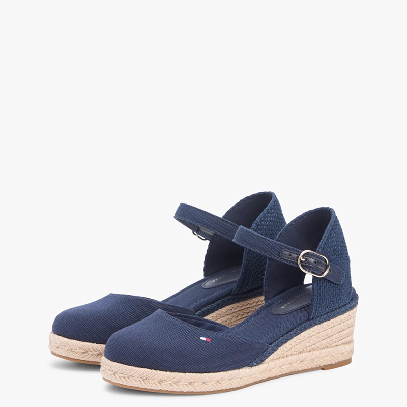 SANDALIAS MUJER TOMMY HILFIGER AZUL MARINO FW0FW09233DW6  - 3