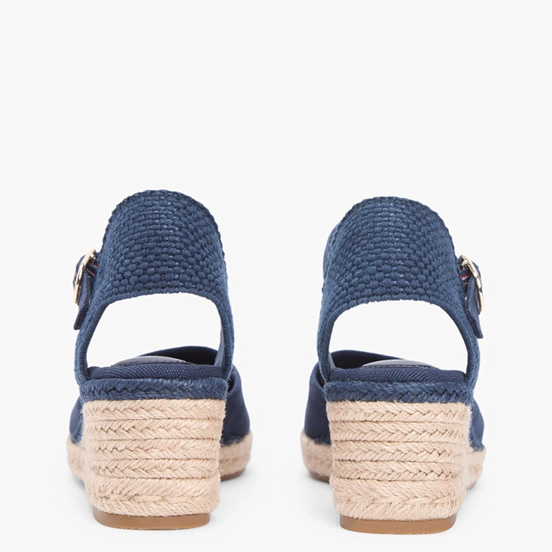 SANDALIAS MUJER TOMMY HILFIGER AZUL MARINO FW0FW09233DW6  - 4