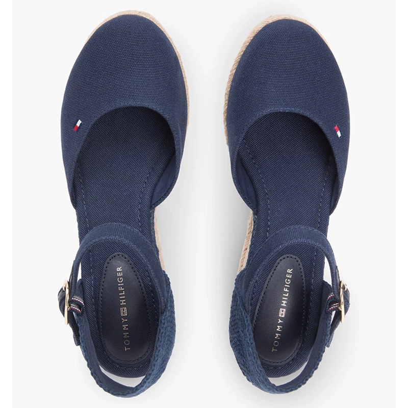 SANDALIAS MUJER TOMMY HILFIGER AZUL MARINO FW0FW09233DW6  - 5