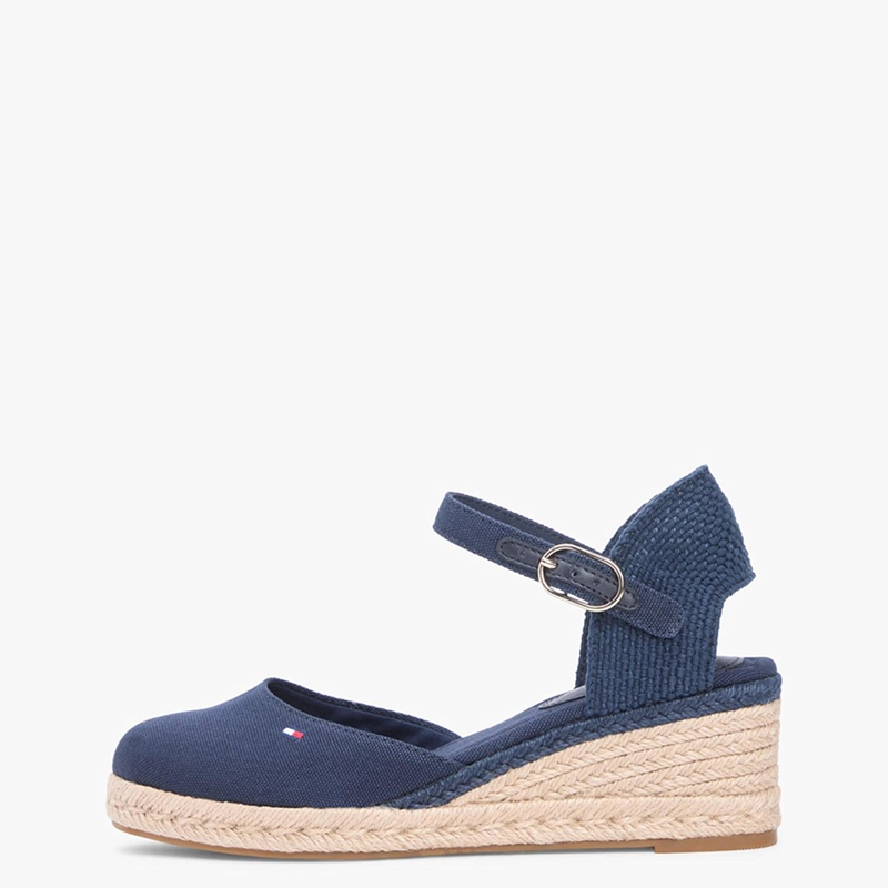SANDALIAS MUJER TOMMY HILFIGER AZUL MARINO FW0FW09233DW6  - 2