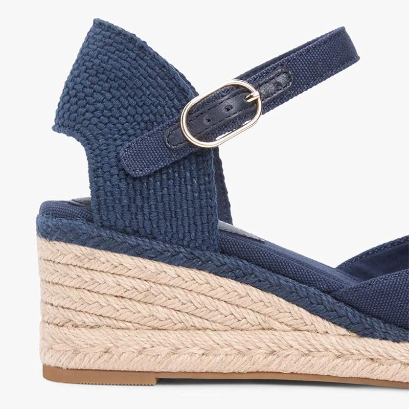 SANDALIAS MUJER TOMMY HILFIGER AZUL MARINO FW0FW09233DW6  - 7