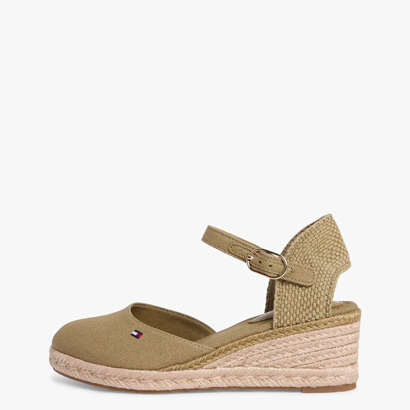 SANDALIAS MUJER TOMMY HILFIGER CAQUI FW0FW09233R08  - 2