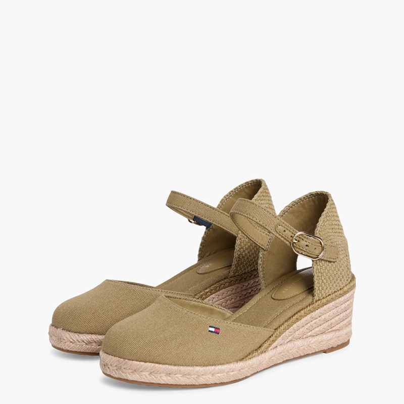 SANDALIAS MUJER TOMMY HILFIGER CAQUI FW0FW09233R08  - 3