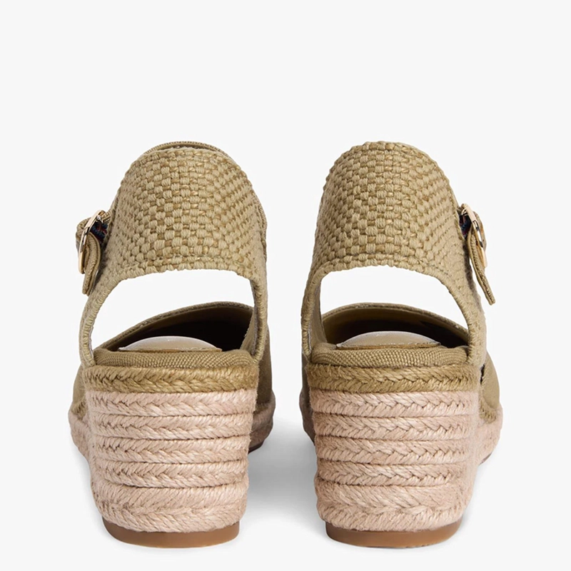 SANDALIAS MUJER TOMMY HILFIGER CAQUI FW0FW09233R08  - 4