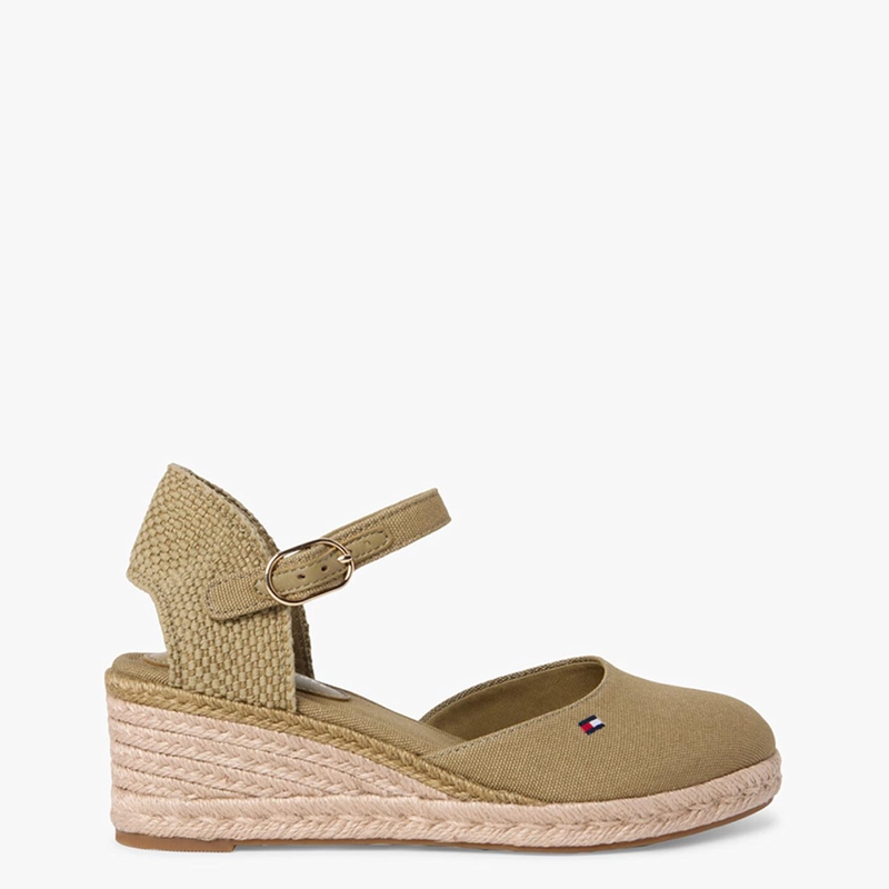 SANDALIAS MUJER TOMMY HILFIGER CAQUI FW0FW09233R08