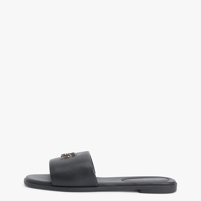 SANDALIAS MUJER TOMMY HILFIGER NEGRO FW0FW09292BDS CUERO - 3