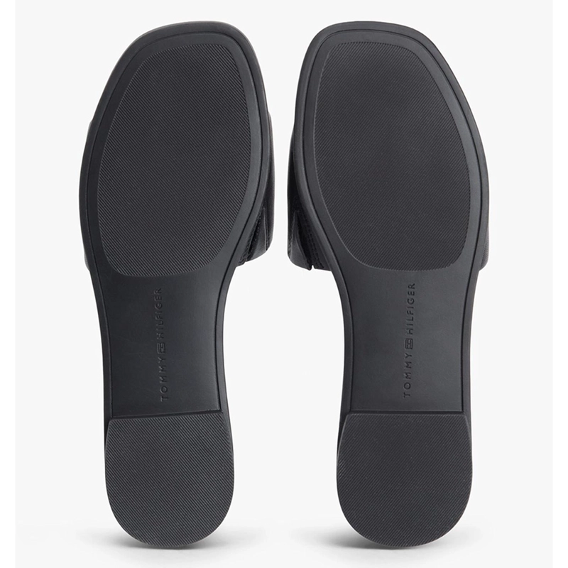 SANDALIAS MUJER TOMMY HILFIGER NEGRO FW0FW09292BDS CUERO - 6