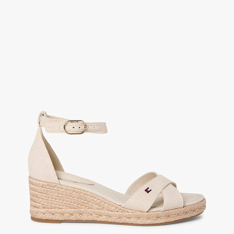 SANDALIAS MUJER TOMMY HILFIGER BEIGE FW0FW09332ACI