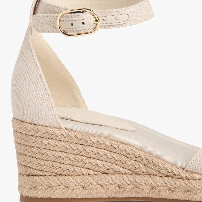 SANDALIAS MUJER TOMMY HILFIGER BEIGE FW0FW09332ACI  - 7