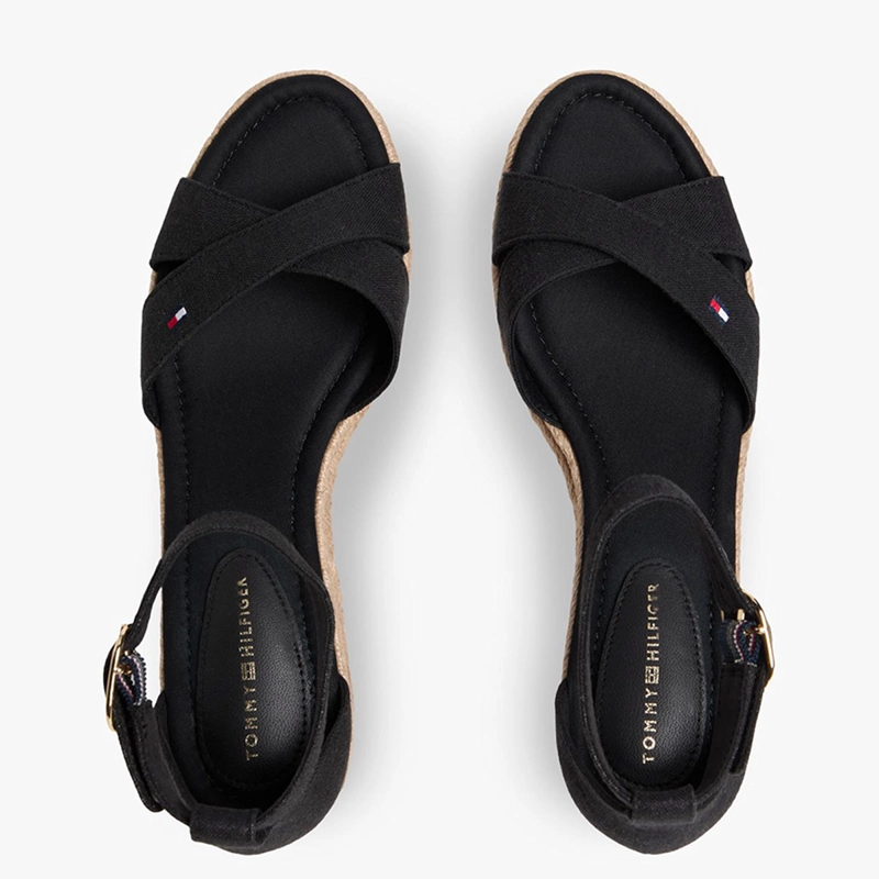 SANDALIAS MUJER TOMMY HILFIGER NEGRO FW0FW09332BDS  - 4
