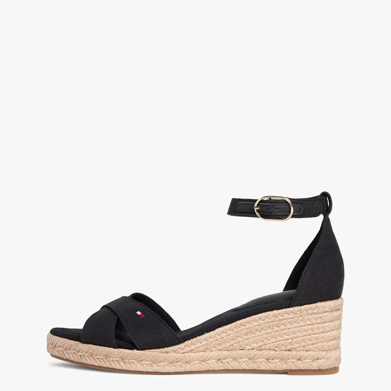 SANDALIAS MUJER TOMMY HILFIGER NEGRO FW0FW09332BDS  - 2