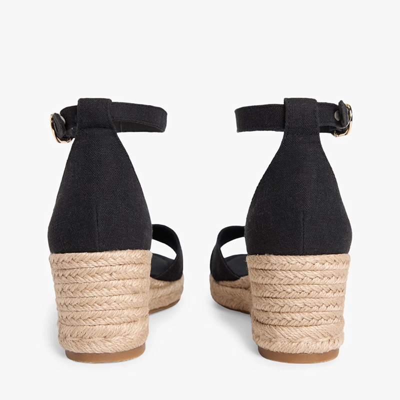 SANDALIAS MUJER TOMMY HILFIGER NEGRO FW0FW09332BDS  - 5
