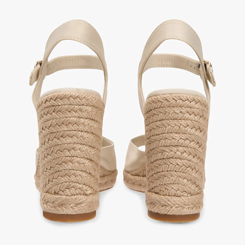 SANDALIAS MUJER TOMMY HILFIGER BEIGE FW0FW09469ACI  - 5