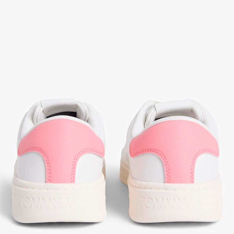 ZAPATILLAS MUJER TOMMY HILFIGER CASUALES BLANCO EN0EN029600J6 CUERO   - 5