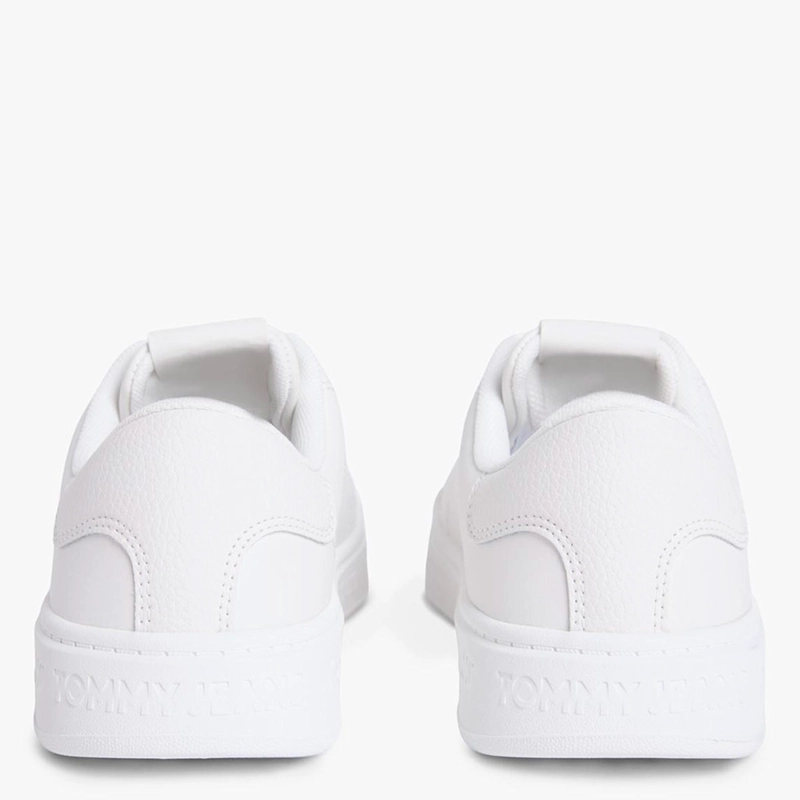 ZAPATILLAS MUJER TOMMY HILFIGER CASUALES BLANCO EN0EN02960YBL CUERO   - 5