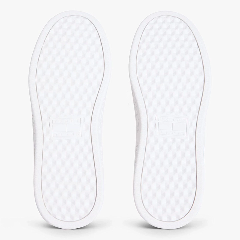 ZAPATILLAS MUJER TOMMY HILFIGER CASUALES BLANCO EN0EN02960YBL CUERO   - 6
