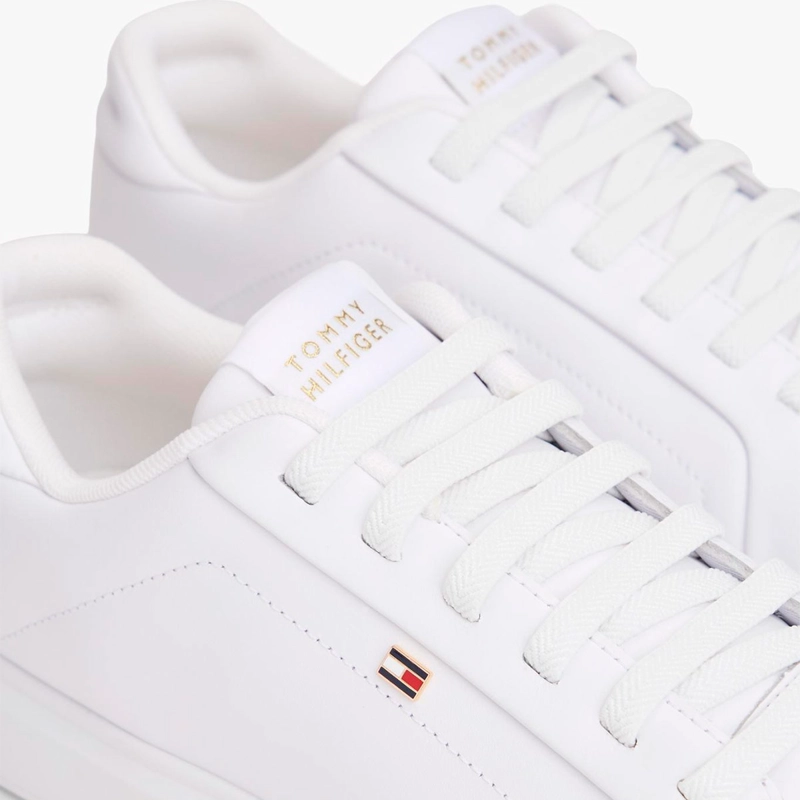 ZAPATILLAS MUJER TOMMY HILFIGER CASUALES BLANCO FW0FW08948YBS  - 7