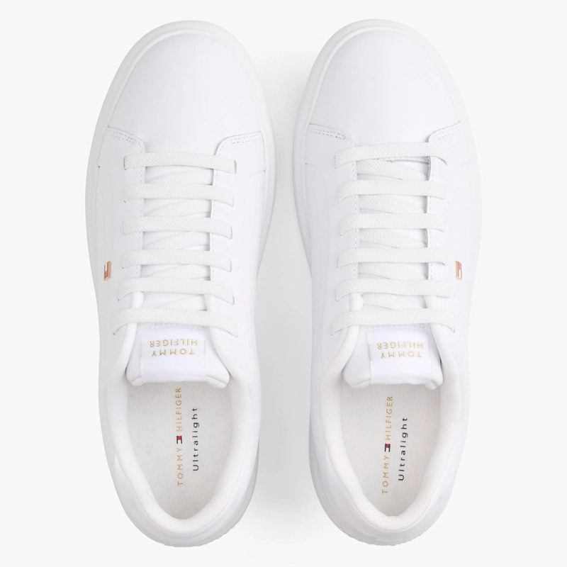 ZAPATILLAS MUJER TOMMY HILFIGER CASUALES BLANCO FW0FW08948YBS  - 4
