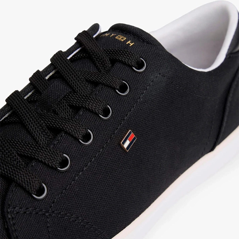ZAPATILLAS MUJER TOMMY HILFIGER CASUALES NEGRO FW0FW09102BDS  - 7